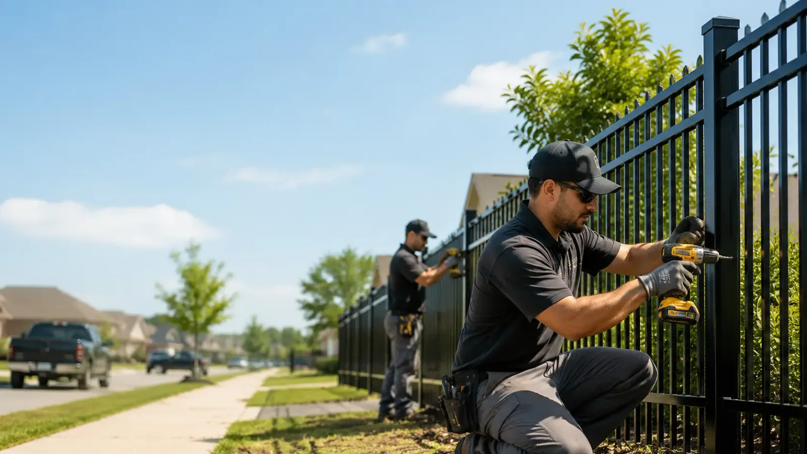 Metal Fence Installation in Crown Point, NY